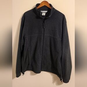 Columbia Men's Charcoal Zip-Up Sweater